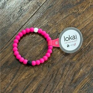 Lokai Pink Bracelet Size M